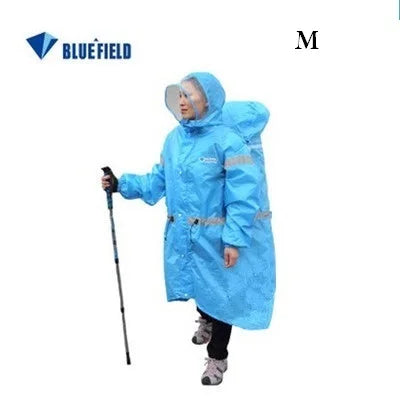 Outdoor Hiking Raincoat Waterproof Rainwear Backpack Rain Cover Unisex Camping Hiking Travel Rainwear Camping Rain Gear