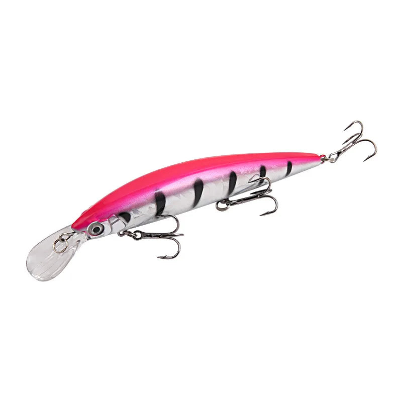 Luya Bait Laser Long-Cast Submerged ABS Lead Block Mino 15.2cm36g Three-Hook Beak Freshwater Sea