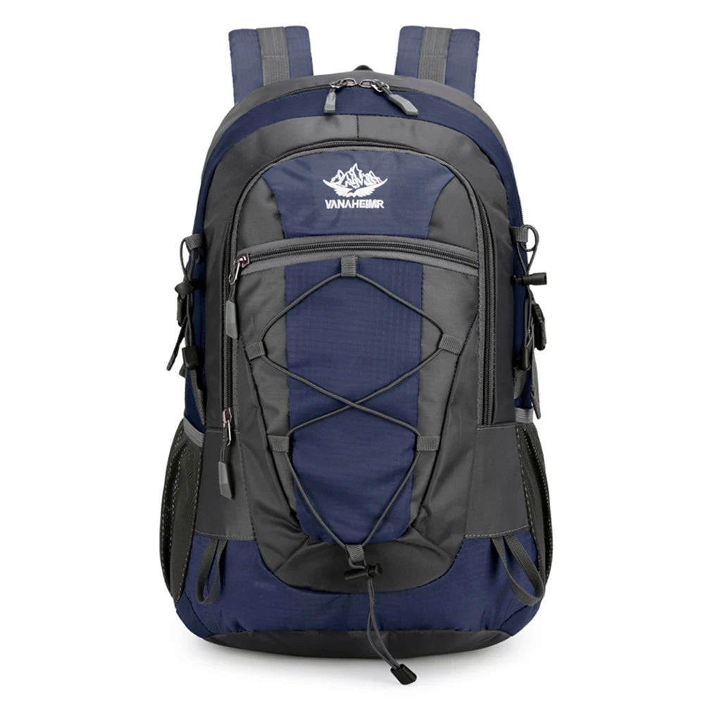 Multifunctional Hiking Backpack: Nylon, Waterproof, Lightweight Daypack for Travel & Camping with Large Capacity