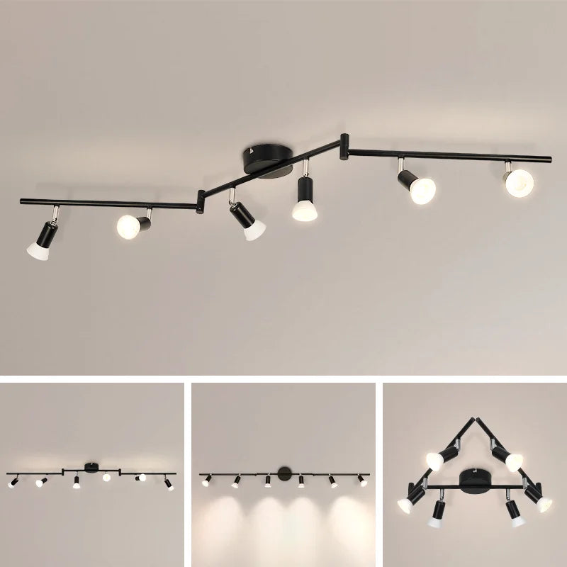 GU10 Modern Led Light Ceiling Lamp Led Ceiling Spotlights Living Room Light Fixture Indoor For Dinning Room Bedroom Kitchen