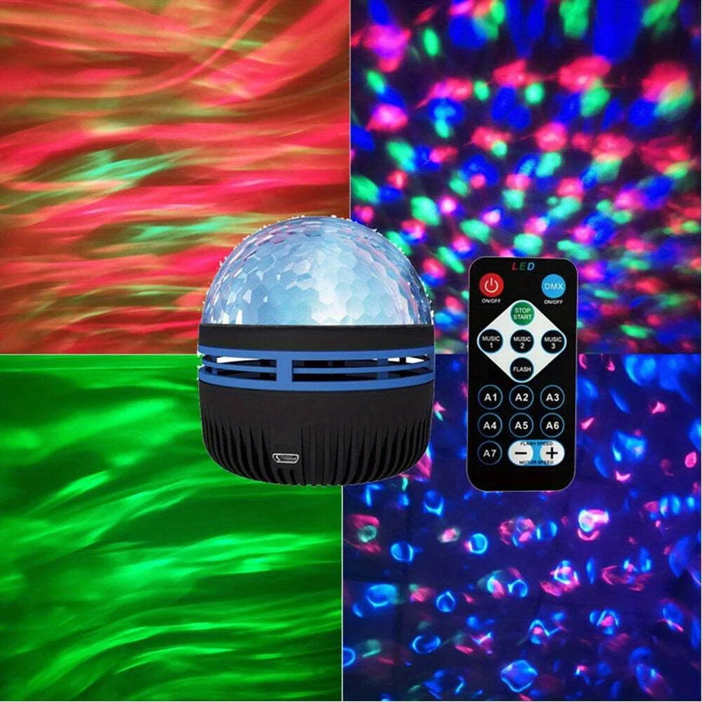 Immersive Galaxy Star Projector with RGB Remote - LED Night Light for Ceiling, Camping, Wedding, Holiday Decor & Gift