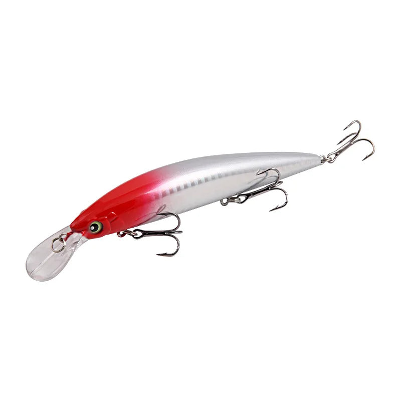 Luya Bait Laser Long-Cast Submerged ABS Lead Block Mino 15.2cm36g Three-Hook Beak Freshwater Sea