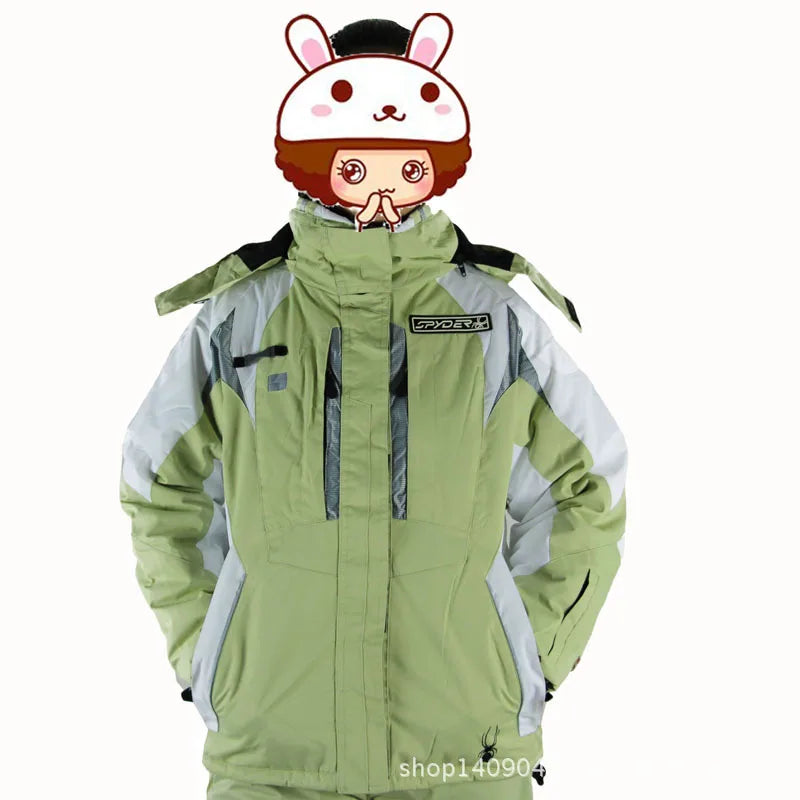 Woman Outdoor Sports Warm Windproof Winter Woman Ski Mountaineering Camping Jacket Snowboard Jacket