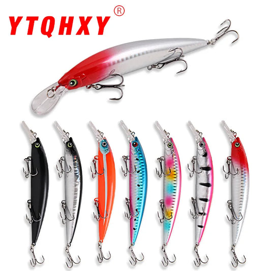 Luya Bait Laser Long-Cast Submerged ABS Lead Block Mino 15.2cm36g Three-Hook Beak Freshwater Sea