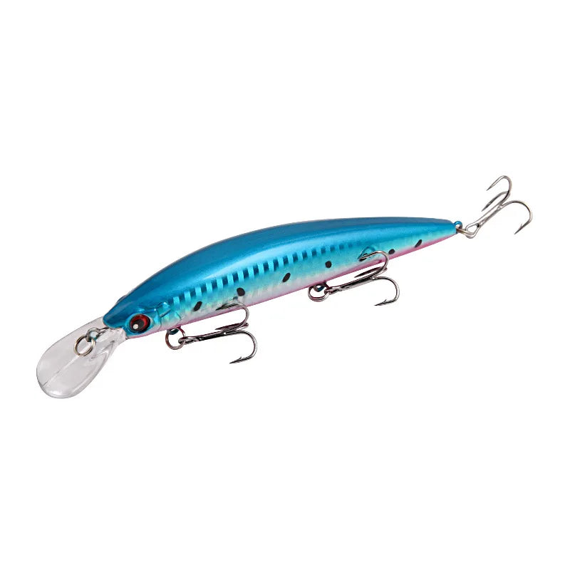Luya Bait Laser Long-Cast Submerged ABS Lead Block Mino 15.2cm36g Three-Hook Beak Freshwater Sea