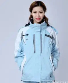 Woman Outdoor Sports Warm Windproof Winter Woman Ski Mountaineering Camping Jacket Snowboard Jacket