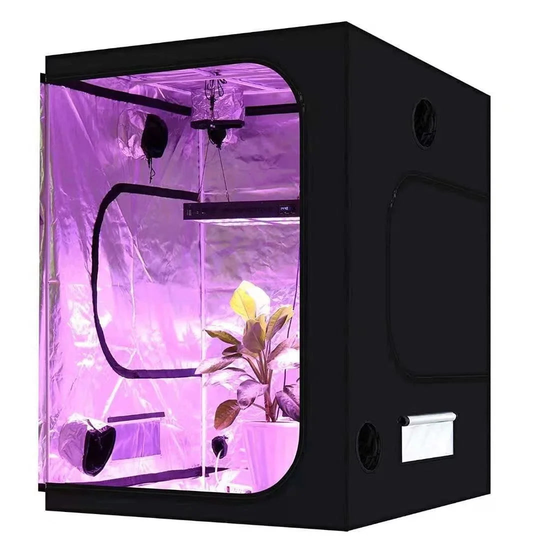 Grow Tent Growbox Hydroponics Growing System Led Grow Plant Lights Full Kits High PPFD 4Inch Duct Fans Activated Carbon Filter
