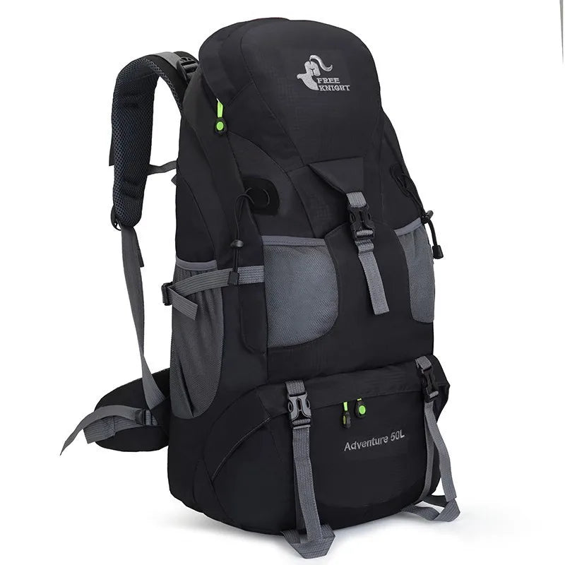 50L Outdoor Trekking Backpack Men Women Camping Hiking Bag Mountaineering Backpack Multi-functional Lightweight Sports Bag