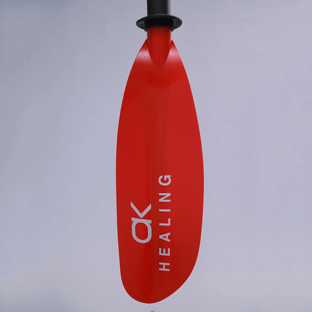 4 Section Kayak Paddle RedPaddle FiberGlass Shaft Inflatable Stand Up Paddle Boats Accessory Kayaks Tool Oars Paddle New