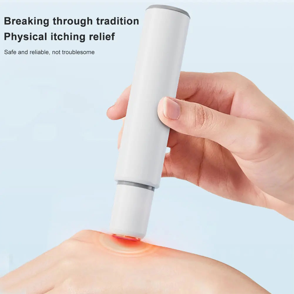 2/1PC Electronic Mosquito Bite Pen Outdoor Chemical-Free Natural Mosquito Bite Heat Pen Anti-Itch Pen for Adult Children Camping