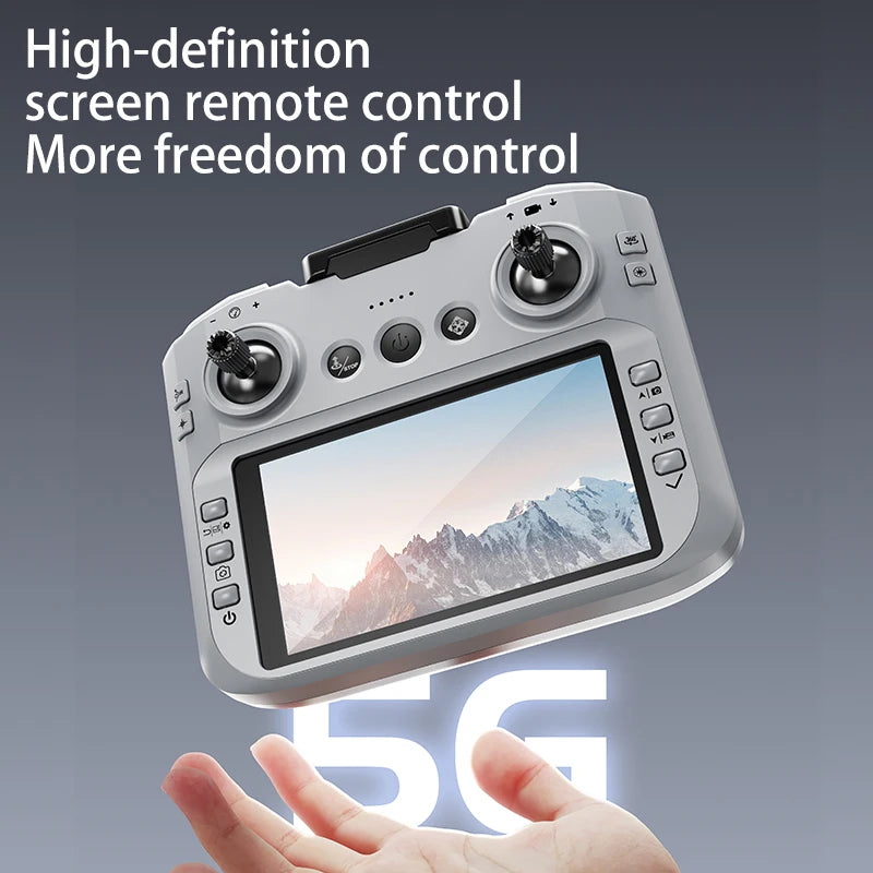 2026 Drone With 4.3-inch Large Screen 8k High-definition Aerial Photography Obstacle Avoidance Remote Control Quadcopter