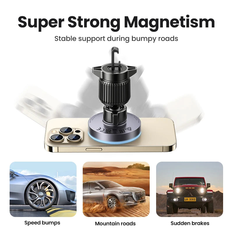 RU UGREEN Qi2 25W 15W Magnetic Car Phone Holder Wireless Charger Stand For iPhone 16 17 Pro Max Charging for Magsafe Car Charger
