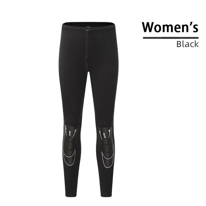 New 3mm Neoprene Men Women Wetsuit Warm Split Diving Clothing Zipper Jacket Pants Swimwear Kayak Surfing Swimsuit Diving Suit