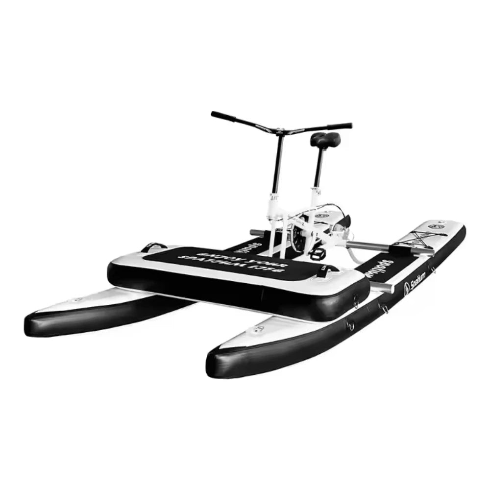 Single Water Bike Inflatable Pedal Boat 3.0 Inflatable Pedal Kayak Pedal Bicycle For Water Sports More Stable And Easy To Drive