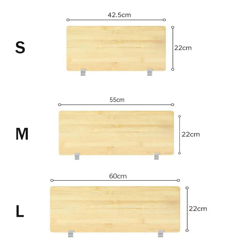 IGT Table Extension Bamboo Plate Camping Portable Board IGT Table Top Picnic Outdoor Kitchen IGT Accessories