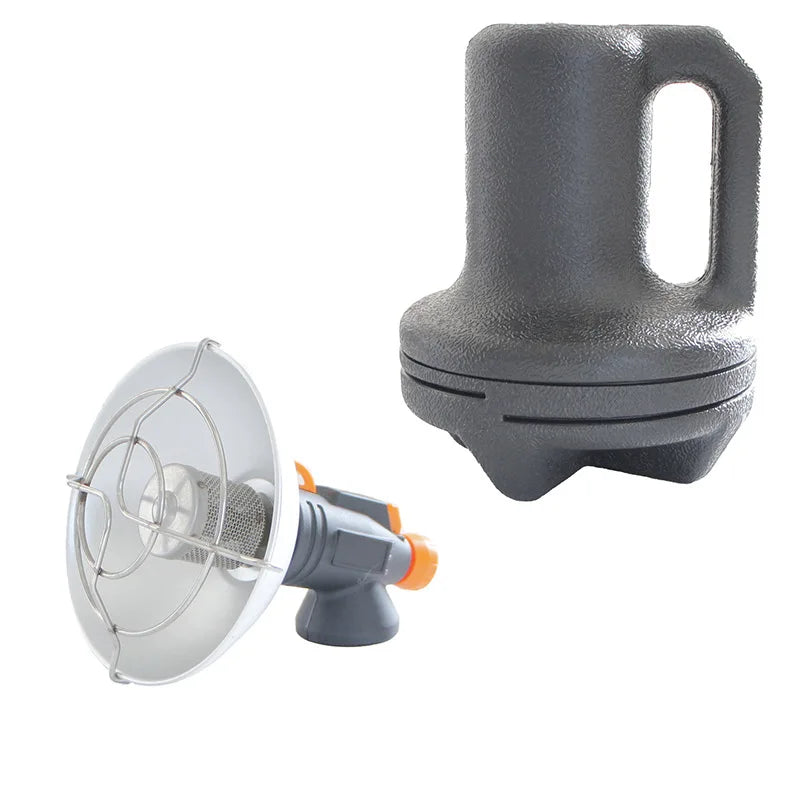 Portable Mini Gas Heater Outdoor Fishing Camping Windproof Stainless Steel Gas Butane Stove Heater With Storage Box