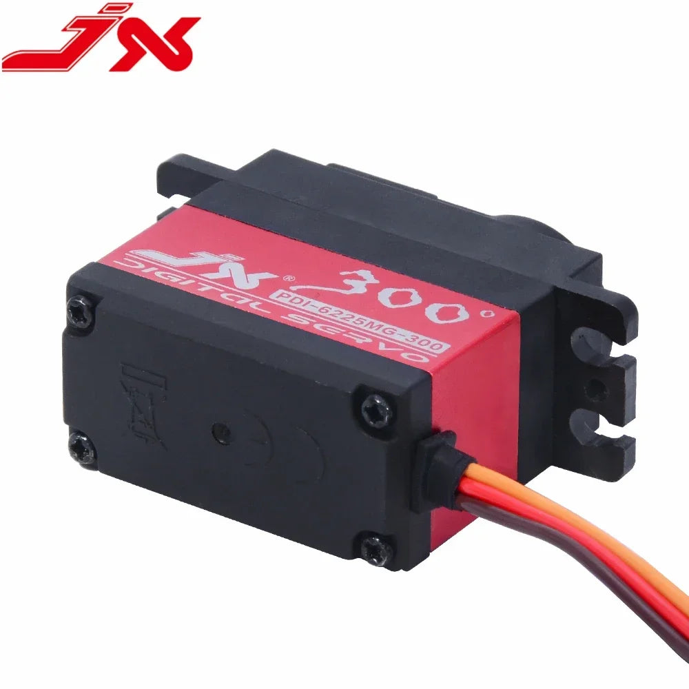 JX PDI-6225MG-300° 300 Degree 62g 25kg 4.8-6V 0.21Sec High Precision Metal Gear Digital Servo for RC Cars Robot Arm Aircraft