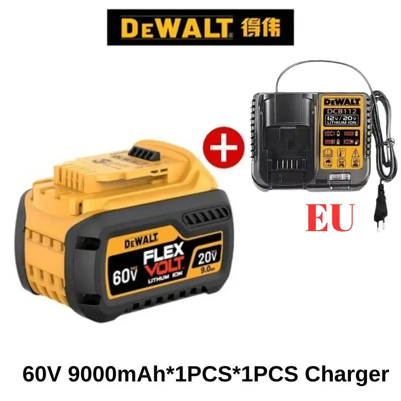 New 100% Original Dewalt 6.0Ah 20V/60V Power Tool Battery DCB206 DCB206 DCB205 DCB200 DCB203 For Dewalt power cordless drill