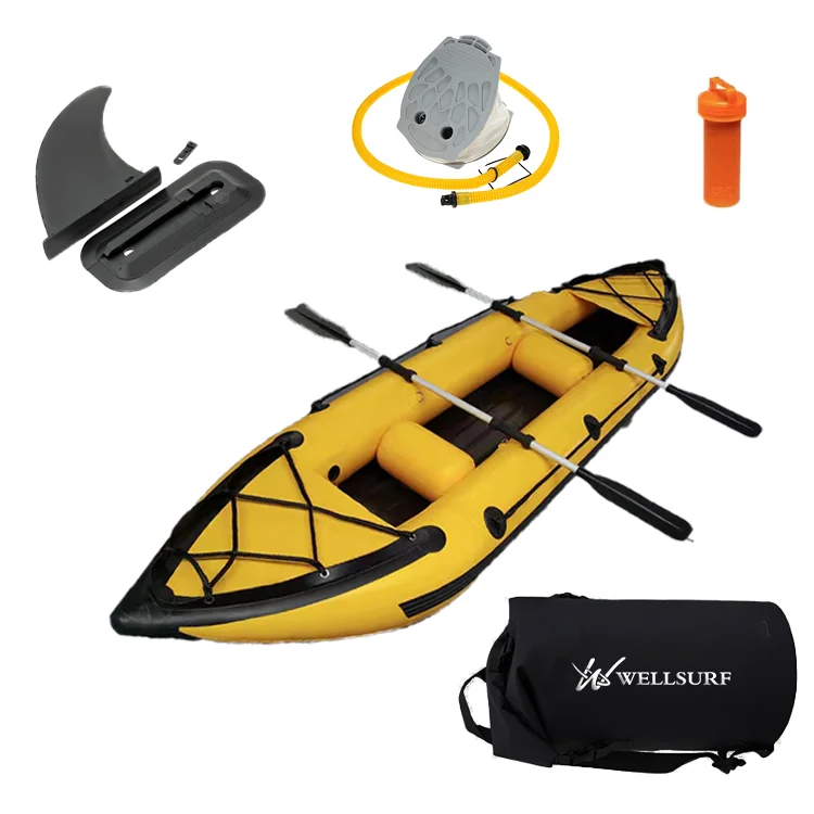 0.9mm PVC 360cm Inflatable Fishing Kayak