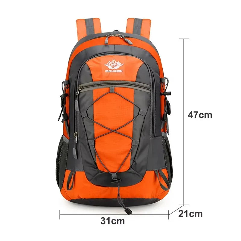 Unisex Hiking Backpack Multifunctional Men Women Outdoor Waterproof Mountaineering Backpacks Lightweight Camping Travel Bag