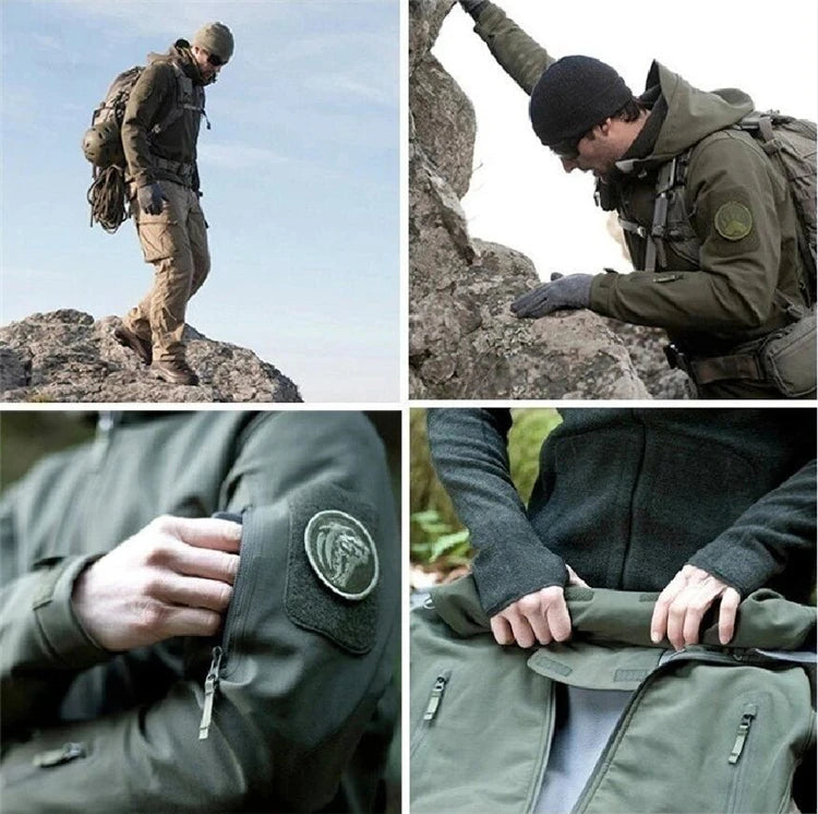 2026 Outdoor Waterproof SoftShell Jacket Hunting windbreaker ski Coat hiking rain camping fishing tactical Clothing Men&Women