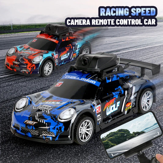480P Camera RC Cars 2.4G 4CH Remote Control Racing Cars High Speed Radio Controlled Vehicle Car Model Toys Children Kids Gifts