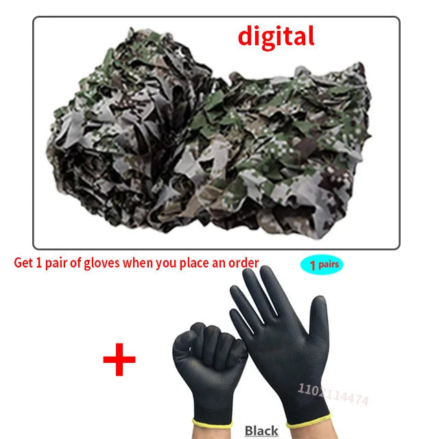 Military camouflage net military uniform camouflage net hunting camouflage net car tent white blue green black jungle