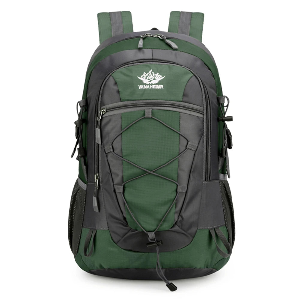 Multifunctional Hiking Backpack: Nylon, Waterproof, Lightweight Daypack for Travel & Camping with Large Capacity