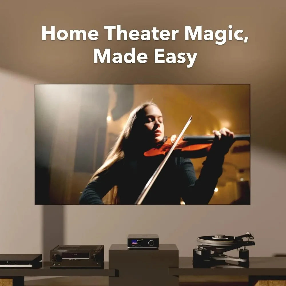 Ultra Music Streamer & Digital Preamp | 3.5" Touchscreen, Compatible Wireless Audio Receivers & Adapters