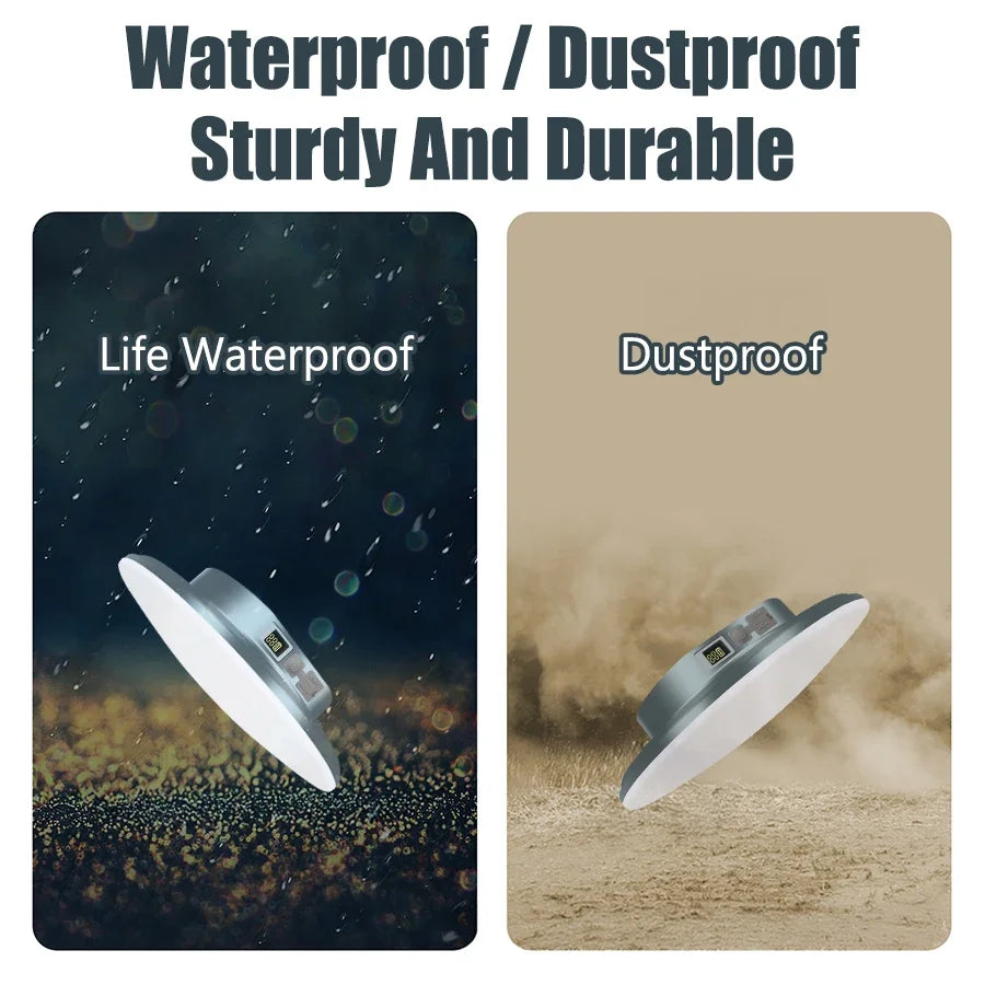 18000mAh LED Tent Light Rechargeable Lantern Portable Emergency Night Market Light Outdoor Camping Bulb Lamp Flashlight Home