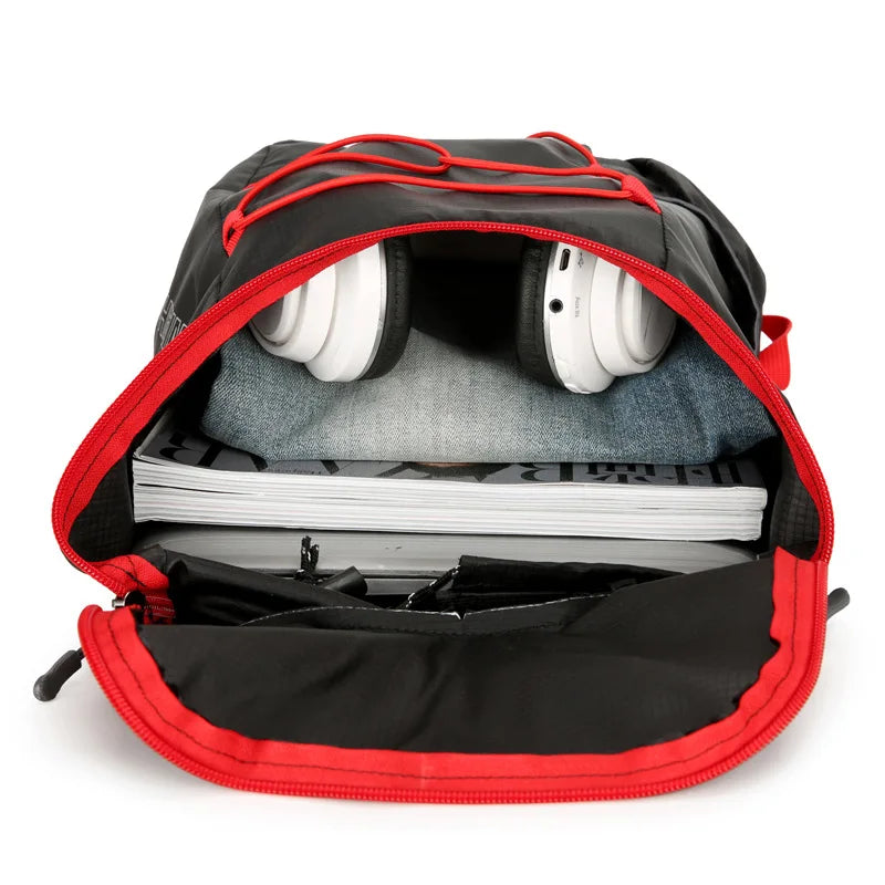 Folding Camping Bag Storage Bag Mountaineering Outdoor Splash proof Backpack Large Capacity Hiking Lightweight Travel Backpack
