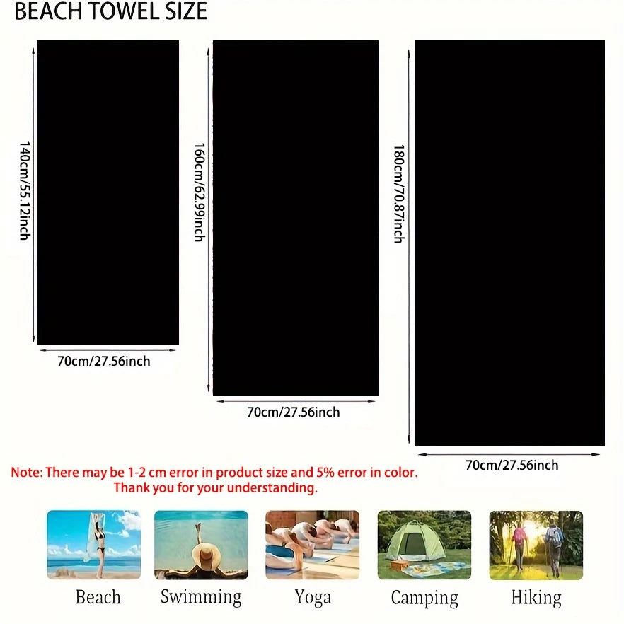 Beach Towel Summer Time And Palm Trees Printed Pattern Sun Protection Windproof Suitable For Swimming Pool Camping Travel