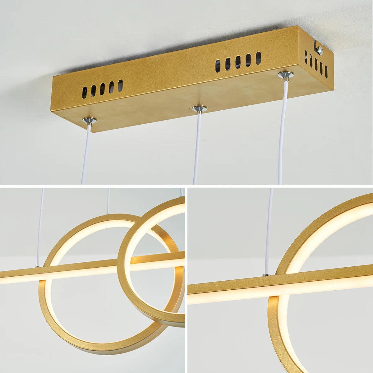 Nordic Simple led Chandelier for Kitchen Dining Room Hanging Lamps Modern chandelier Decoration bedroom Indoor Lighting Fixture