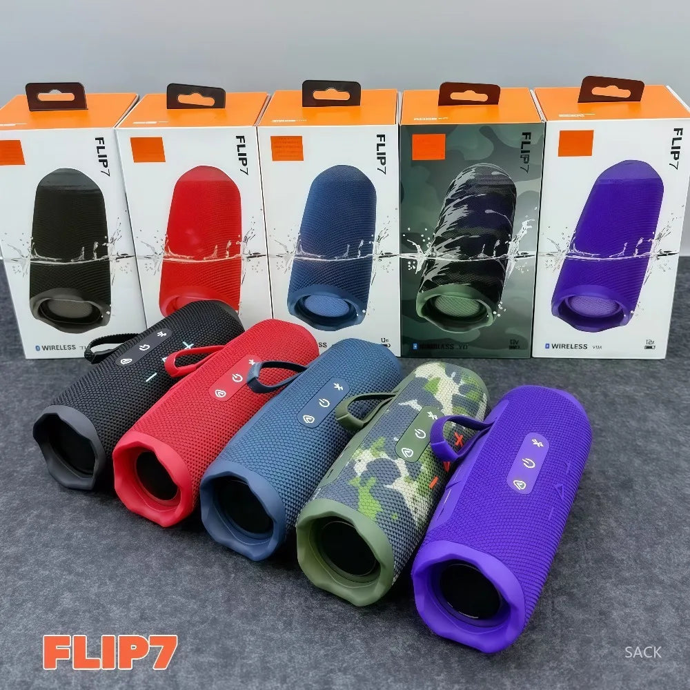 JBL Flip 7 Portable Bluetooth Speaker, IP68 Waterproof Outdoor Party Speaker, Deep Bass Pro Audio with 16H Long Battery Life