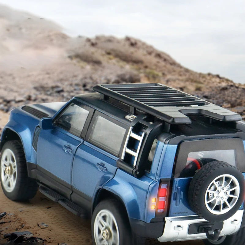 Top 1/24 2.4G RC Cars 4WD Alloy Climbing Car LED Light, Fog Light, Double Flashing Light, Turn Light, Reversing Light