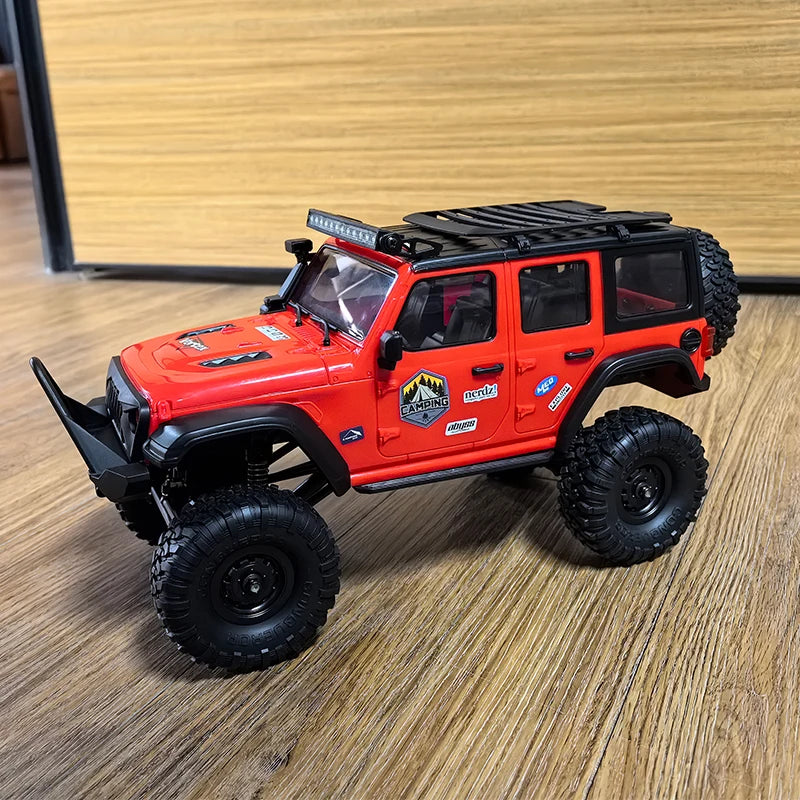 HB R1601 Rc Crawler 1/16 Rc Car 4WD Rtr With Led 2.4g Electric Remote Control Rock Buggy Off-Road Vehicle Rc Cars For Boy Toy