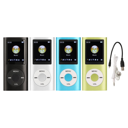 MP3 Player Stylish Multifunctional Lossless Sound Slim 1.8 Inch LCD Screen Portable MP3 Music Player MP3 Player Mini MP3 Player