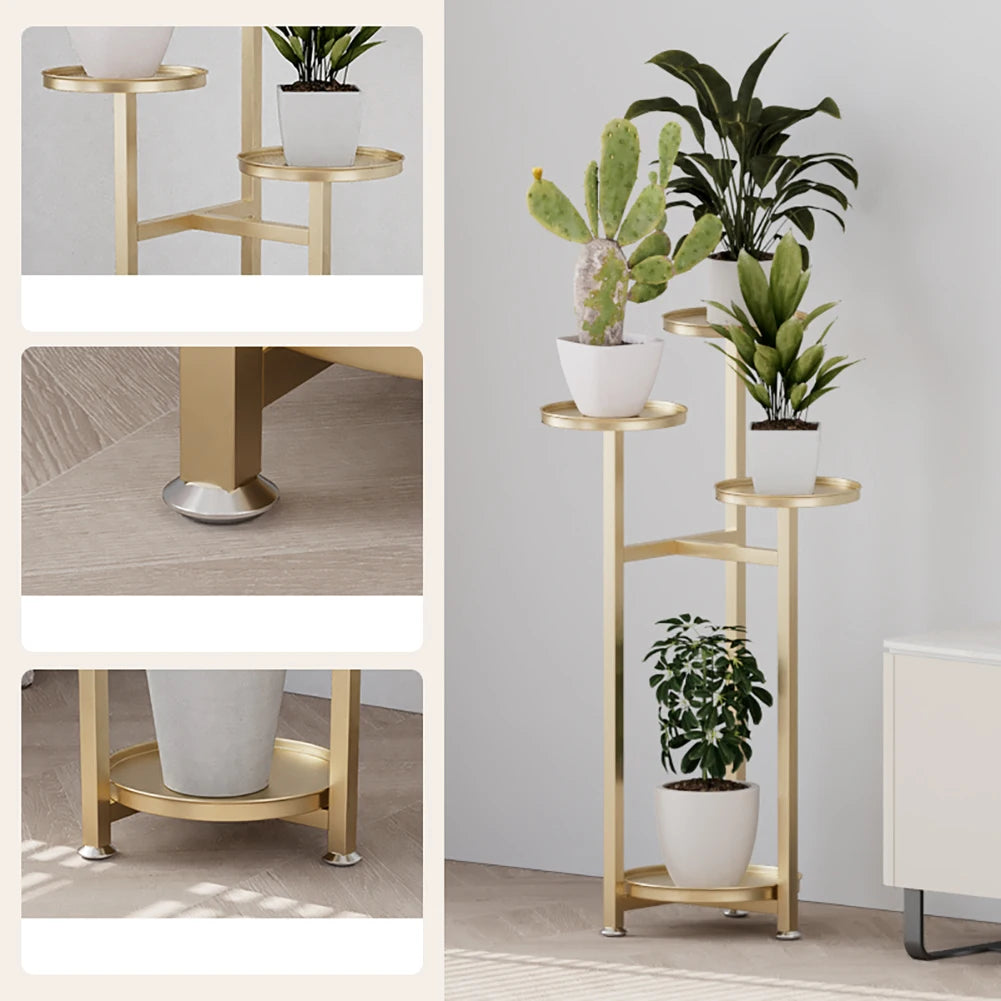 Plant Stand Indoor, Multi-Layer Plant Stands For Indoor Plants With Anti-slip Feet, Tiered Plant Stands For Home Office