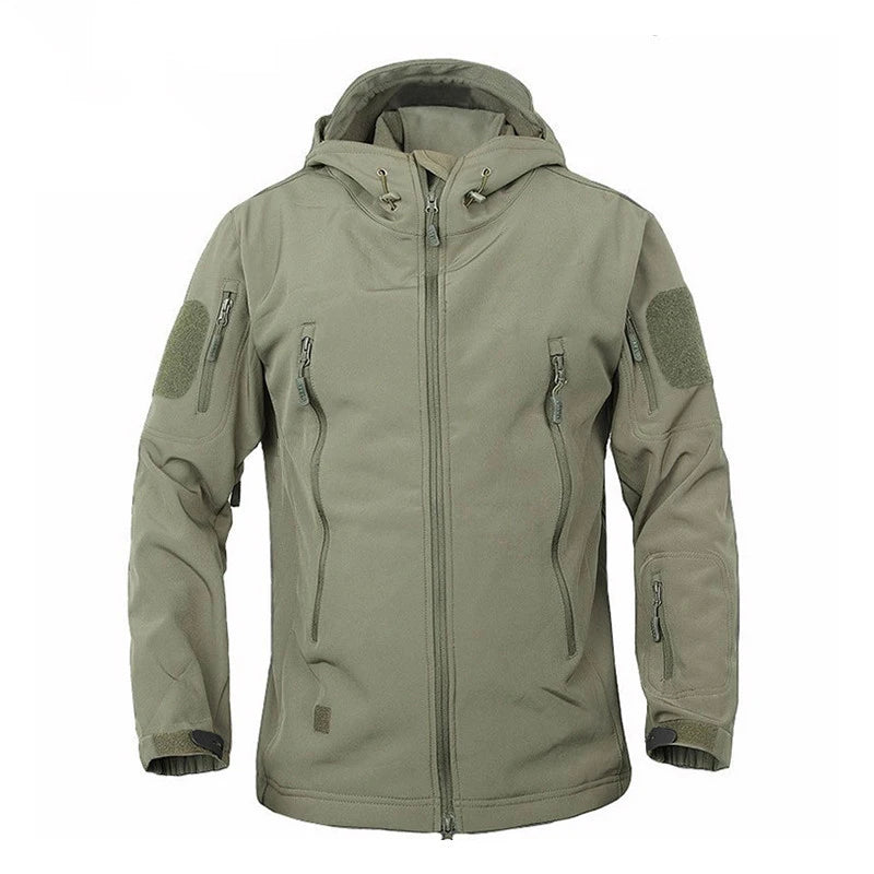 2026 Outdoor Waterproof SoftShell Jacket Hunting windbreaker ski Coat hiking rain camping fishing tactical Clothing Men&Women