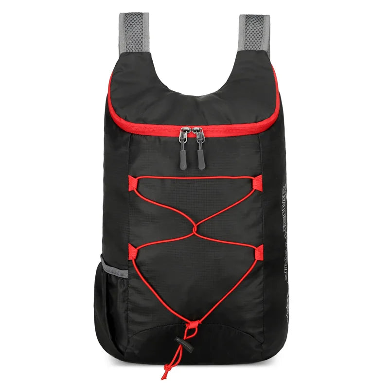 Folding Camping Bag Storage Bag Mountaineering Outdoor Splash proof Backpack Large Capacity Hiking Lightweight Travel Backpack