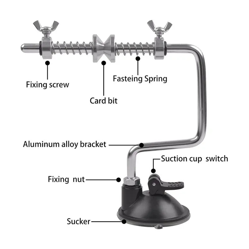 【SPECIAL】Fishing Line Spooler Portable Table Mounted Reel Spooler For Spinning & Baitcasting Reels Fishing Line Remover