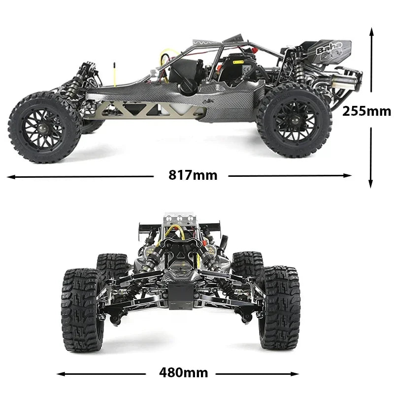 Rofun Baha 450 Baha450 Rovan Baja 5B 45CC New Version 2WD Petrol RC Cars Gas Powered 1/5 Radio Remote Control Buggy