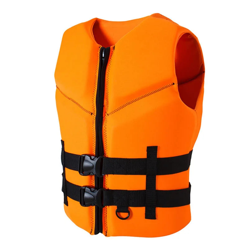 Life Jacket Adult Super Buoyancy Neoprene Life Vest Surf Raft Kayak Fishing Jet Ski Water Sport Swimming Rescue Life Jacket