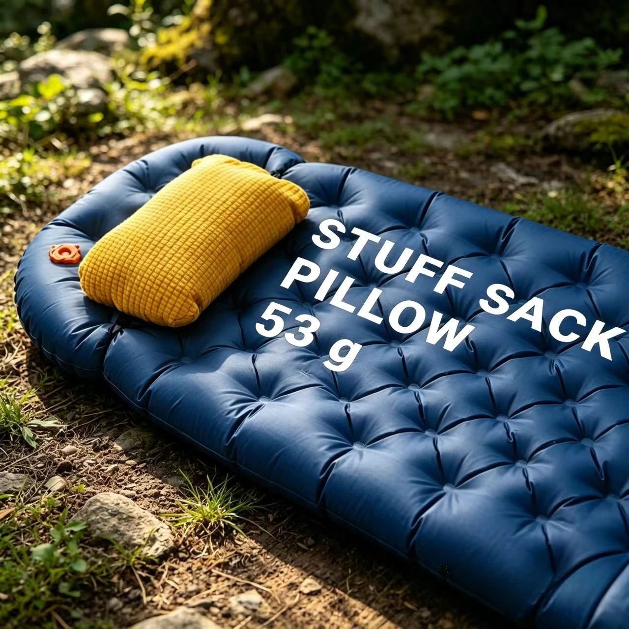 Stuff Sack & Pillow 2-in-1 UHMWPE Multifunctional Outdoor Headrest 53g Ultralight Hikers Camping Dyneema Pillowcase Storage Bag