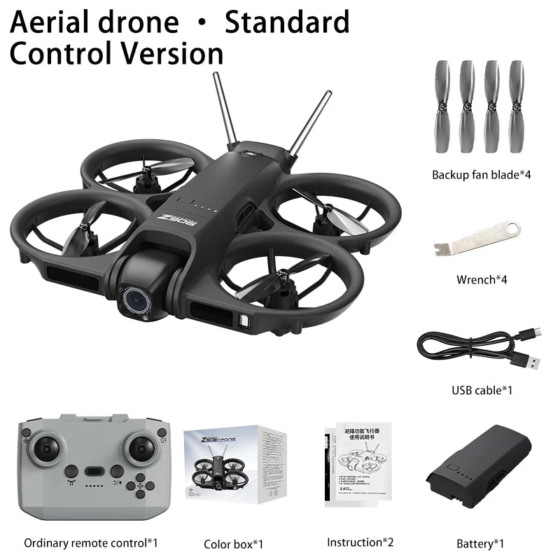 2026 Drone With 4.3-inch Large Screen 8k High-definition Aerial Photography Obstacle Avoidance Remote Control Quadcopter