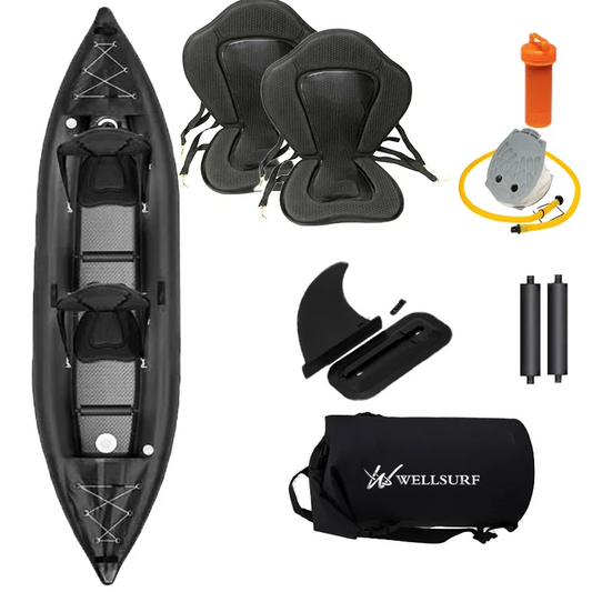 0.9mm PVC 360cm Inflatable Fishing Kayak