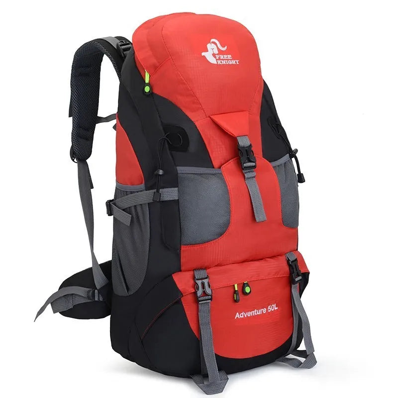 50L Outdoor Trekking Backpack Men Women Camping Hiking Bag Mountaineering Backpack Multi-functional Lightweight Sports Bag