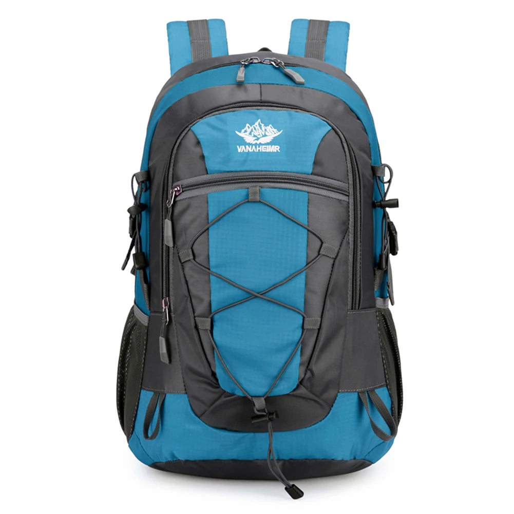 Multifunctional Hiking Backpack: Nylon, Waterproof, Lightweight Daypack for Travel & Camping with Large Capacity
