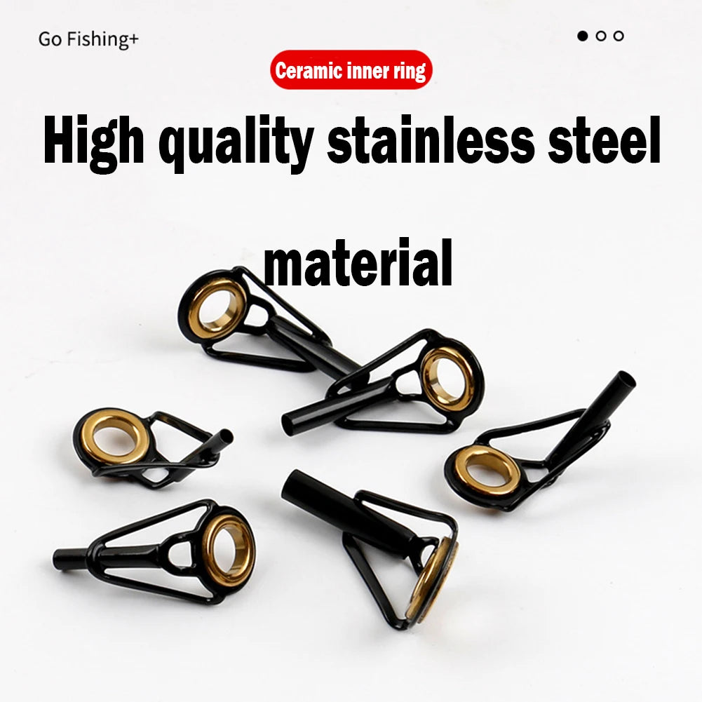1.5mm/1.6mm/1.7mm/1.8mm Fishing Top Rod Guide Ring Fishing Tackle Accessories
