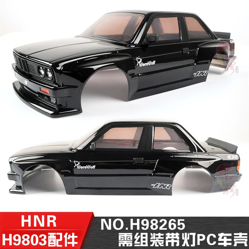 IN STOCK HNR H9803 Car Shell Werewolf 1/10 RC Cars Drifting Car Shell Spray Painted With Lamp Group H9803 Accessories Gift Toys